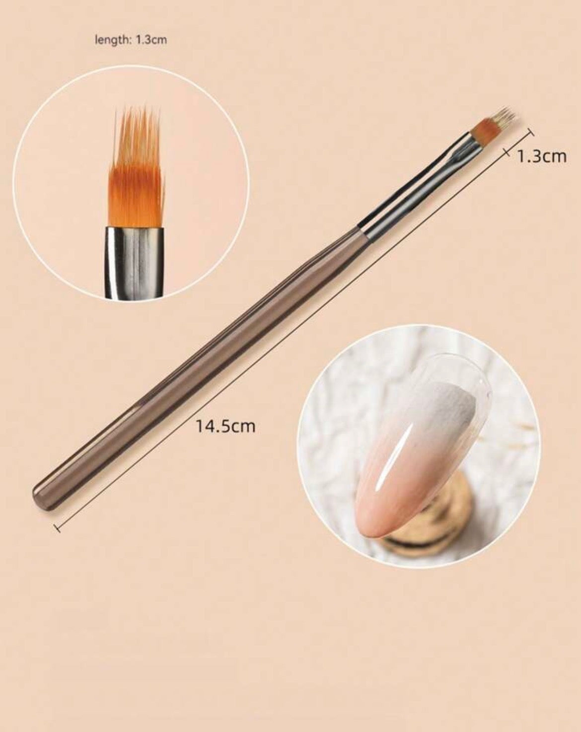 9pcs Japanese-Style Nail Art Brushes Set – Drawing, Lining, Gradient & UV Gel Brushes