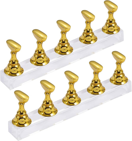 Nail Art Stand – Reusable Nail Tip Display & Practice Holder