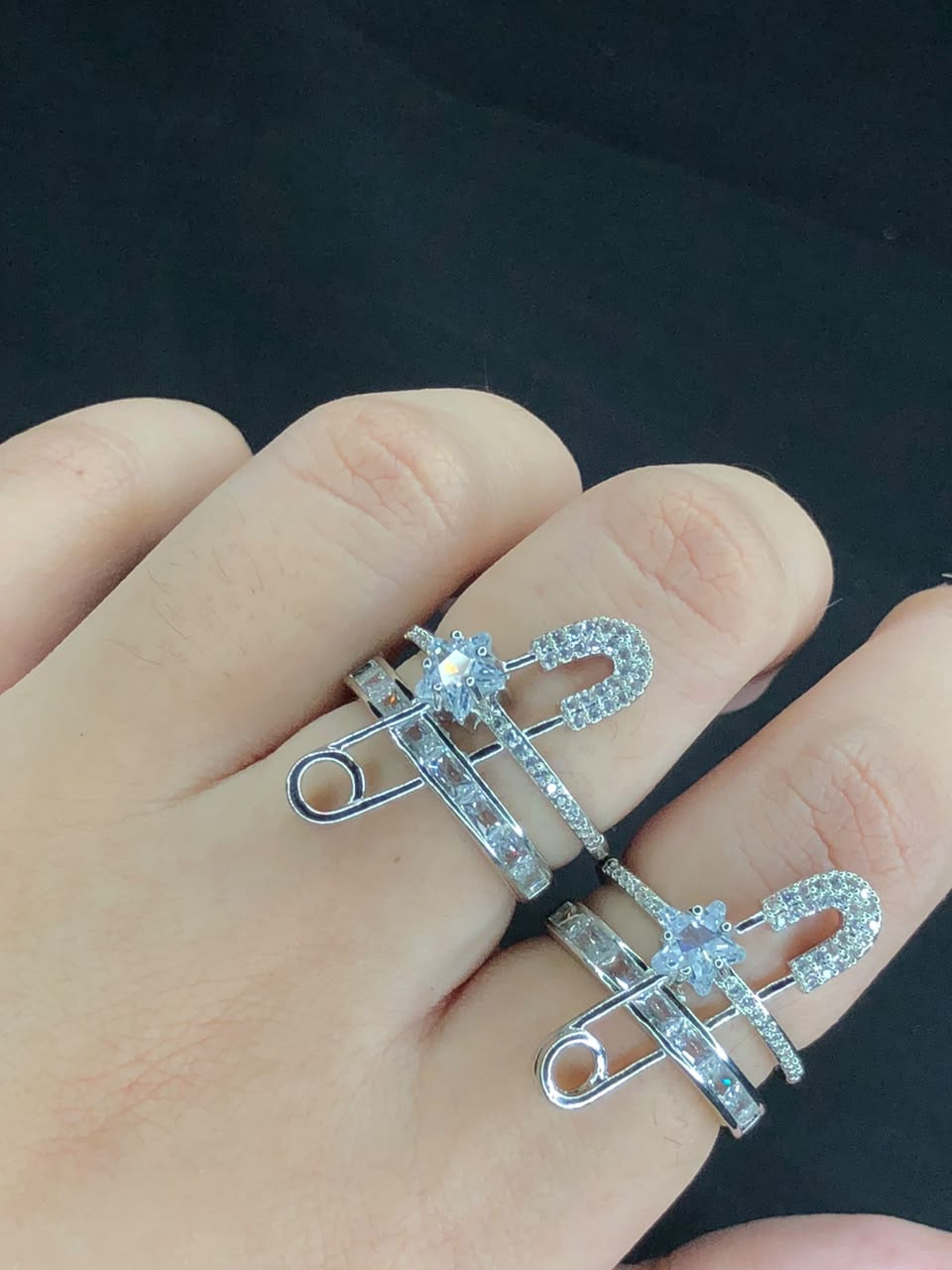 Women’s Alloy Electroplated Ring – Elegant Fashion Statement Ring