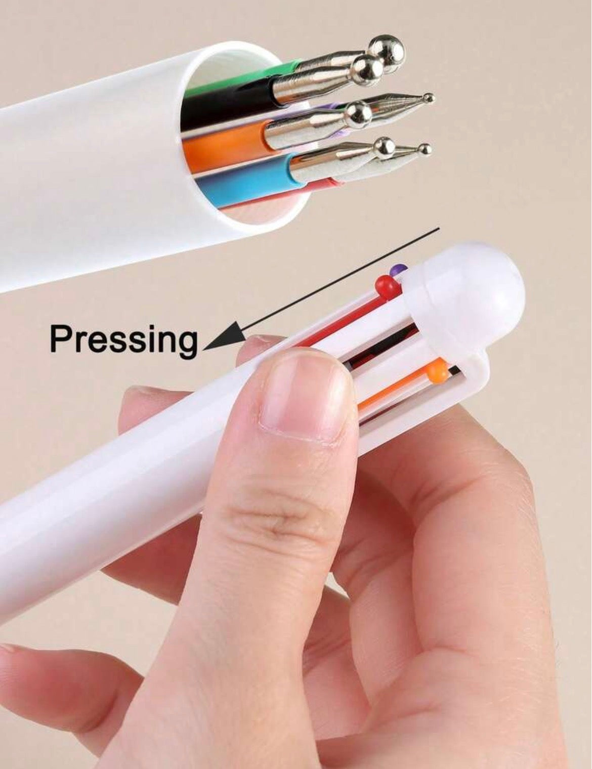 6-1 professional nail art dotting pen