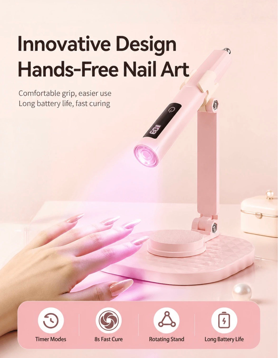 3-1 magnetic nail UV flashlight.