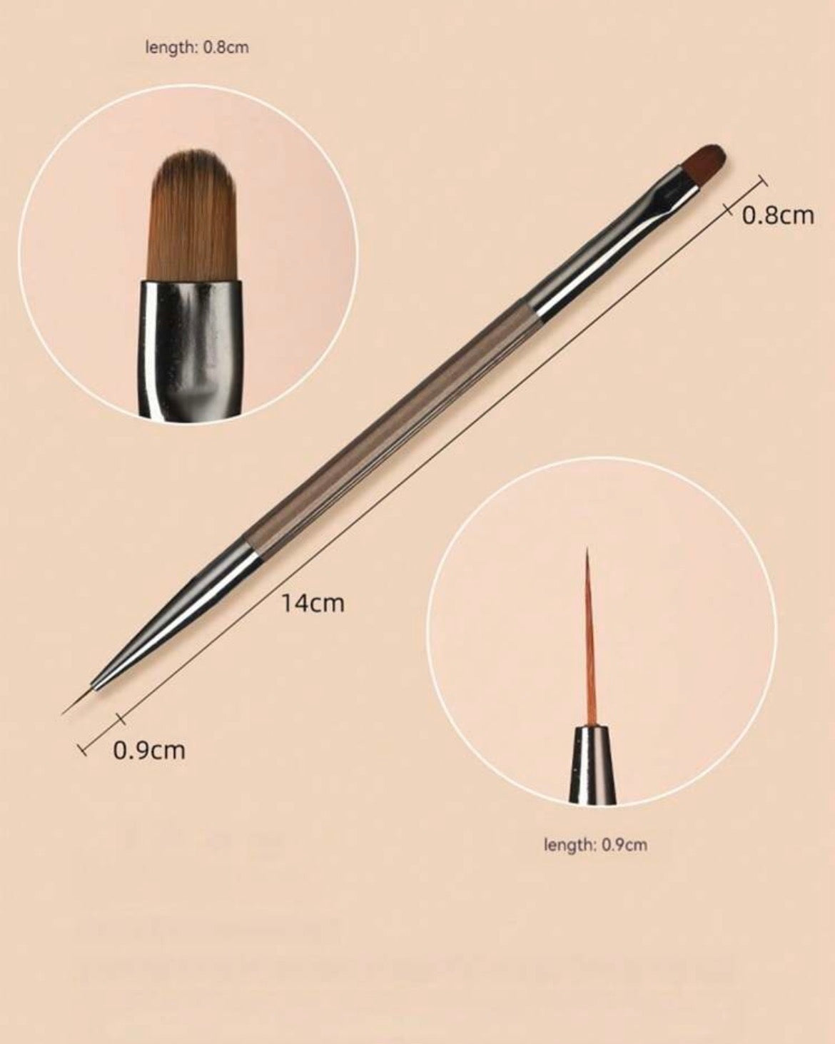 9pcs Japanese-Style Nail Art Brushes Set – Drawing, Lining, Gradient & UV Gel Brushes