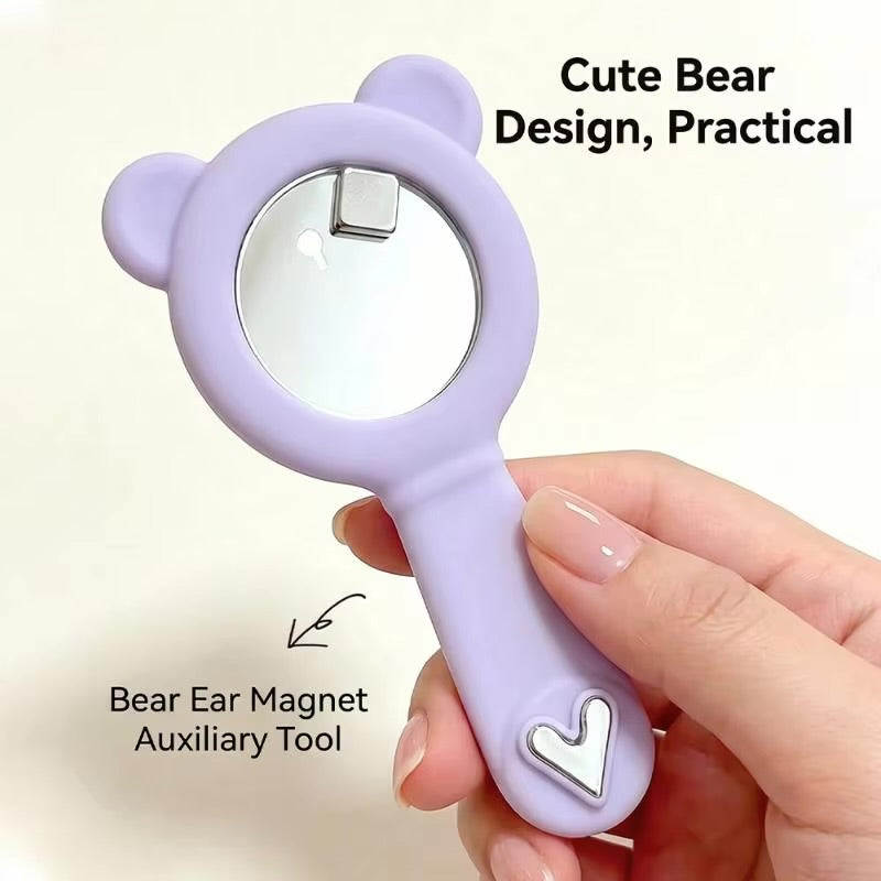 Bear Ear Magnetic Cat Eye Nail Art Tool