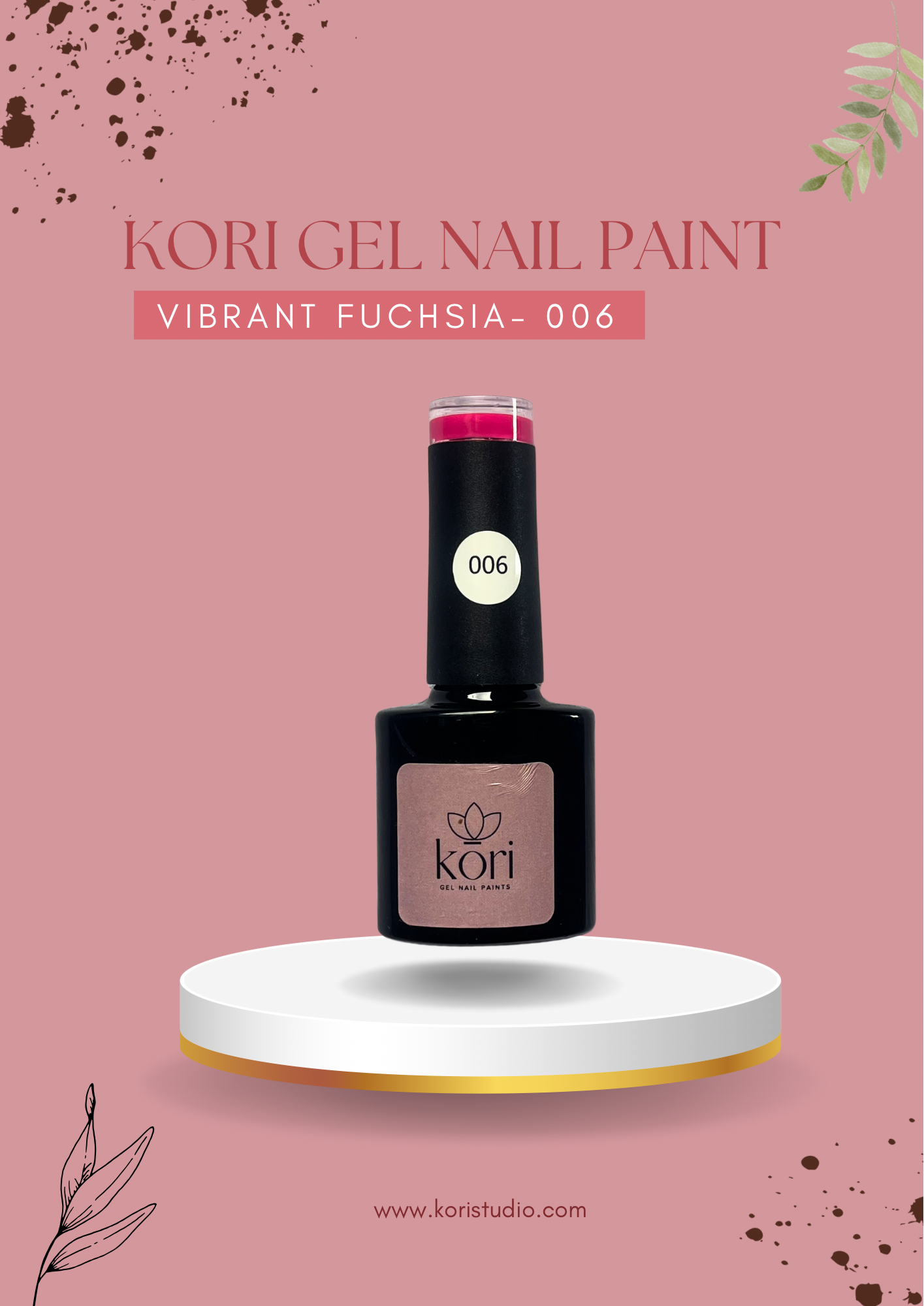 Kōri Gel Nail Paints | Dazzling Sparkle & Shine | Professional Gel Formula | 10ml
