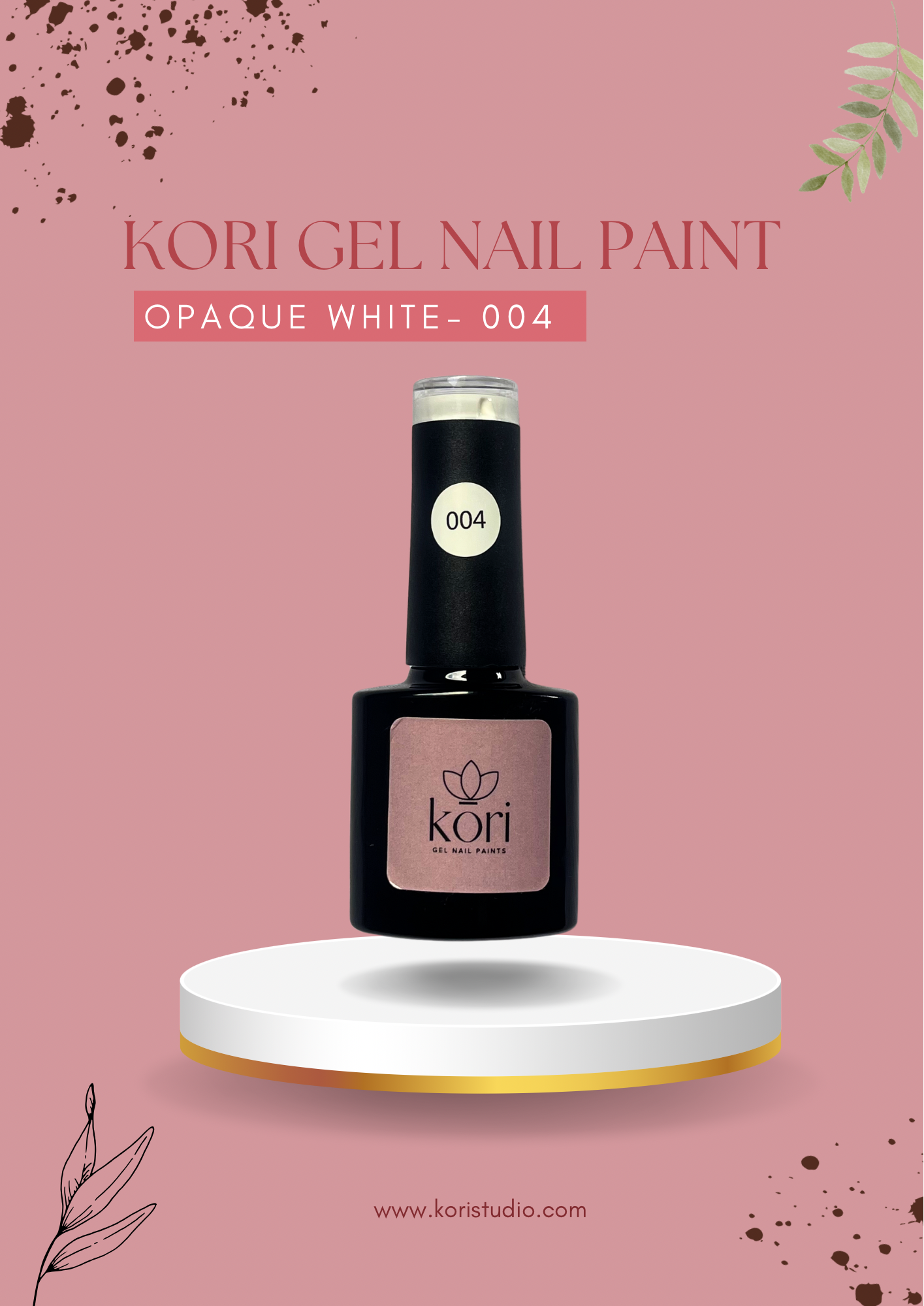 Kōri Gel Nail Paints | Dazzling Sparkle & Shine | Professional Gel Formula | 10ml