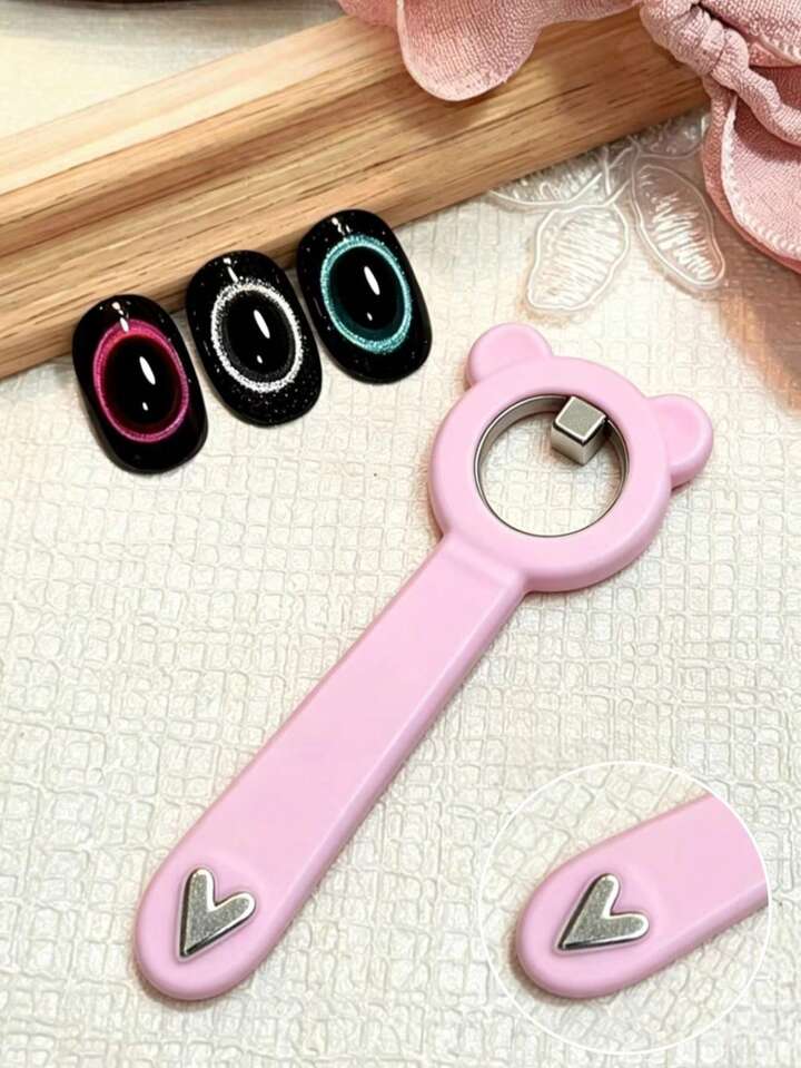 Bear Ear Magnetic Cat Eye Nail Art Tool