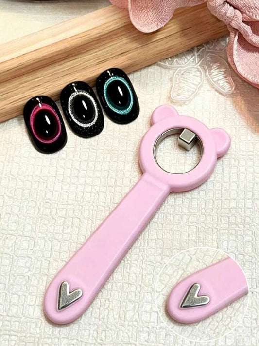 Bear Ear Magnetic Cat Eye Nail Art Tool