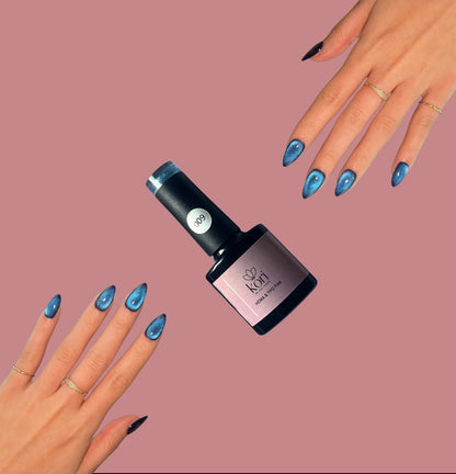 Kōri 9D Cat Eye Gel Nail Paints | Magnetic Multi-Dimensional Effect | Salon-Quality Formula | 8ml