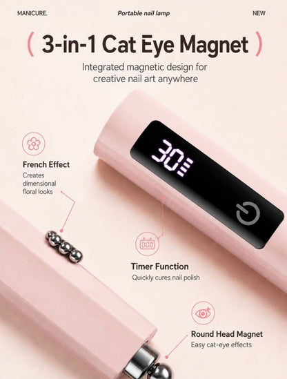 3-1 magnetic nail UV flashlight.